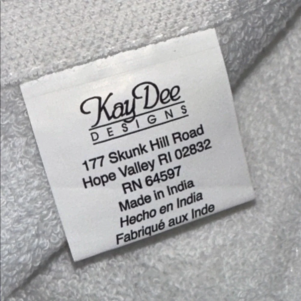 Kay Dee Designs Hello Spring Bunny 2 PK Dual‎ Purpose Kitchen Towels 100% Cotton
